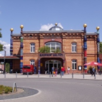 Hundertwasser Bahnhof in Uelzen 30.05.14